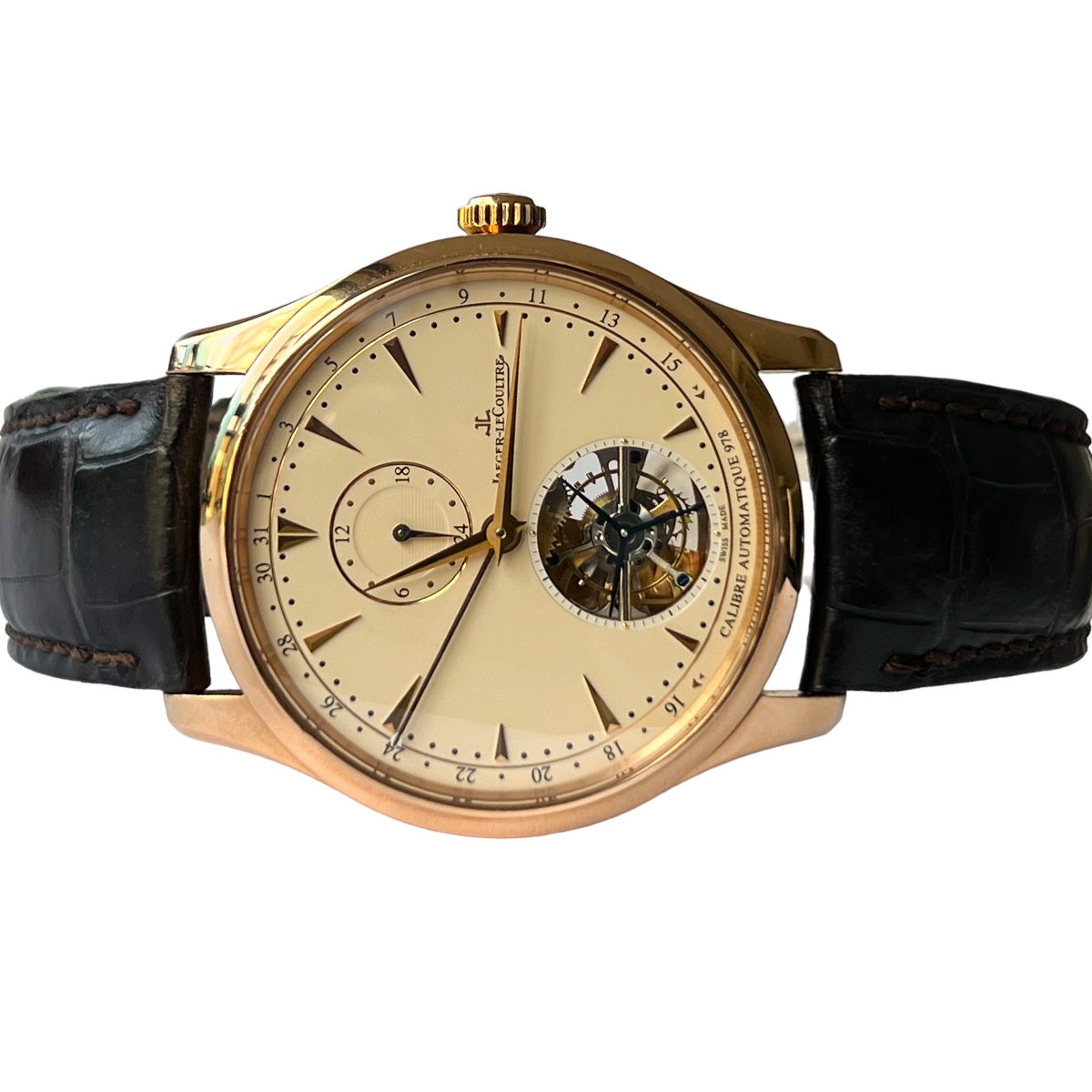 Jaeger Lecoultre Master Turbilhão Grand Tradition Rose Gold